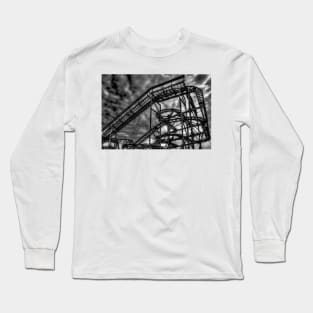 Monochrome Rollercoaster Long Sleeve T-Shirt